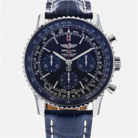 navitimer breitling blu|breitling navitimer price.